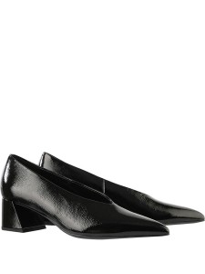 Högl Skórzane czółenka "Savanna" w kolorze czarnym rozmiar: 36