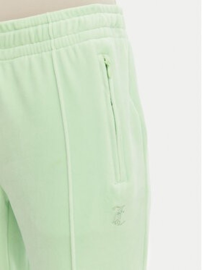 Juicy Couture Spodnie dresowe Tina JCWBJ126327 Zielony Straight Leg