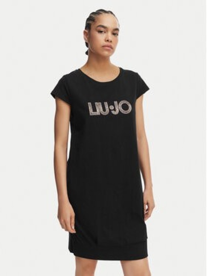 Liu Jo Beachwear Sukienka codzienna VA6212 JS003 Czarny Regular Fit