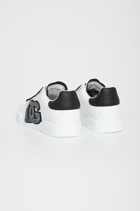 Sneakersy damskie skórzane Portofino DOLCE & GABBANA