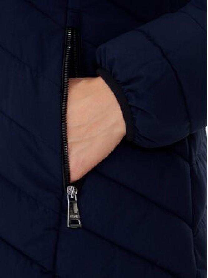 DKNY Kurtka zimowa DLEMPN46 Granatowy Slim Fit