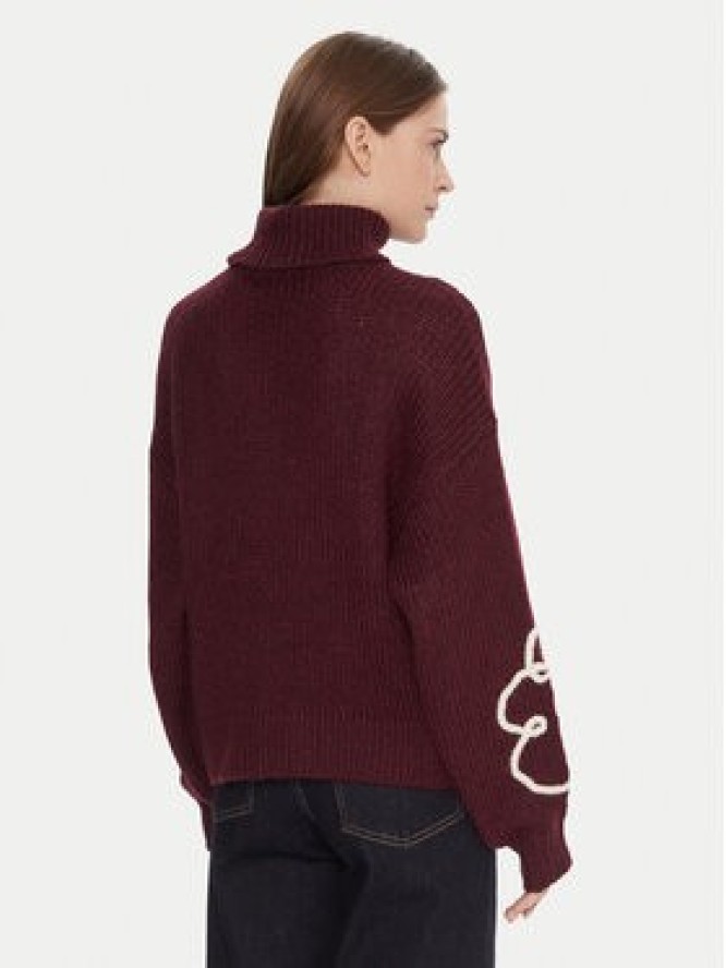 Vero Moda Golf Fatima 10335036 Fioletowy Regular Fit