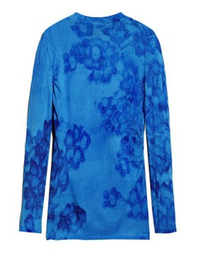 Desigual Golf Ottawa 25WWJF38 Niebieski Regular Fit