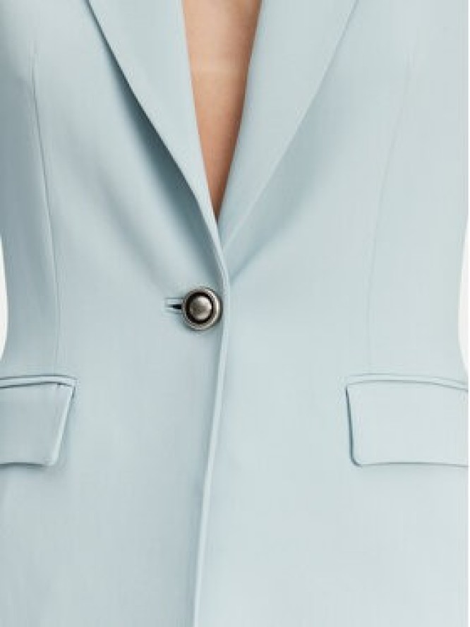 PINKO Marynarka 104930 A213 Błękitny Regular Fit