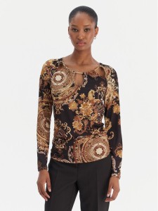 Rinascimento Bluzka CFC0020152002 Czarny Regular Fit