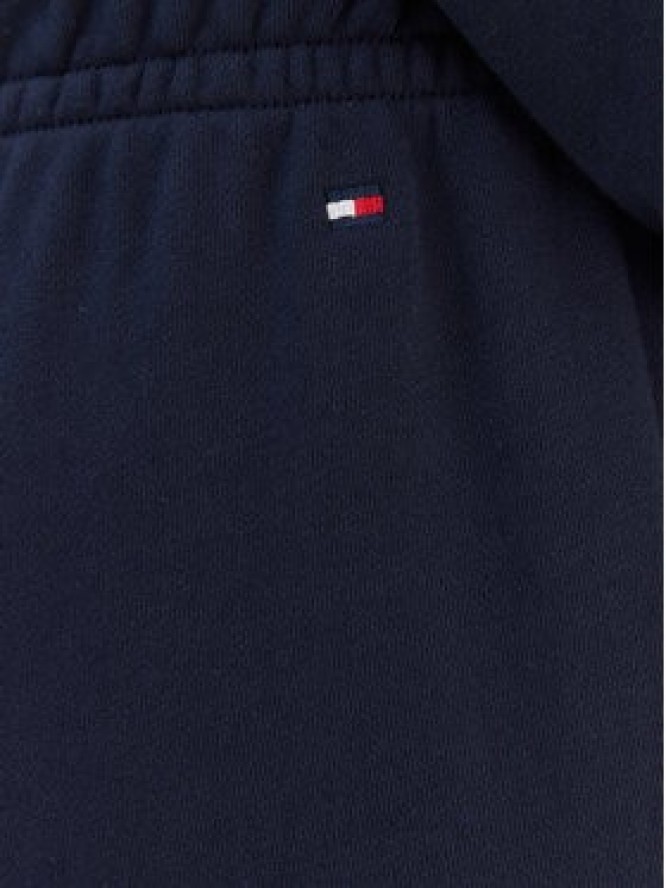 Tommy Hilfiger Spodnie dresowe Script WW0WW48784 Granatowy Relaxed Fit
