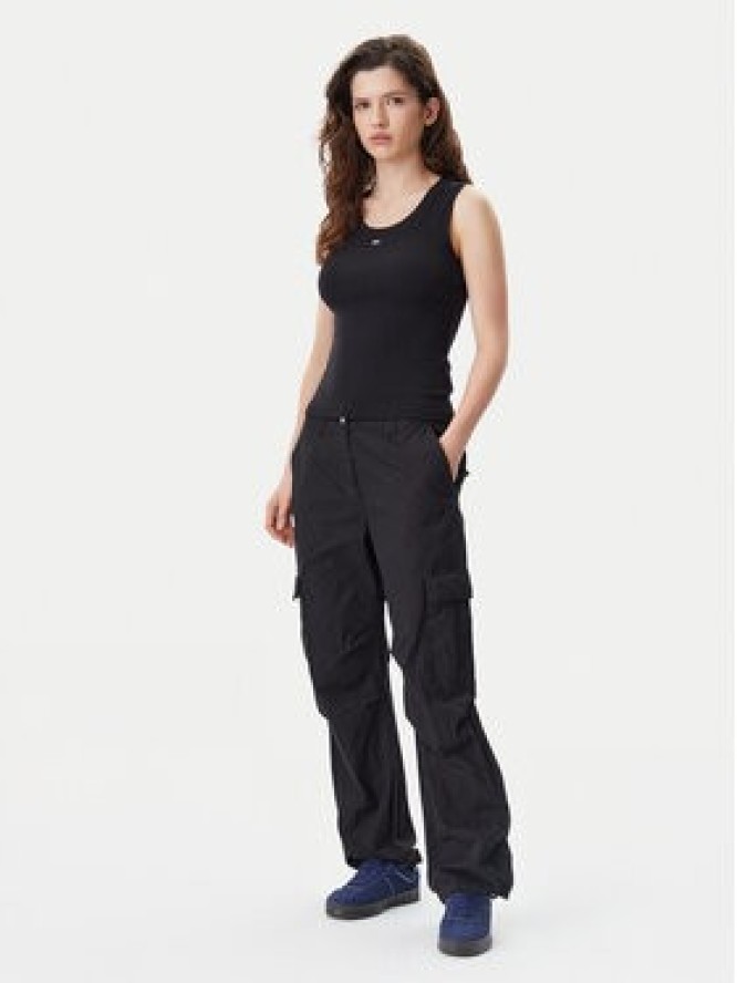 Tommy Jeans Top Essential DW0DW20673 Czarny Slim Fit