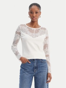Morgan Bluzka 261-TCLARA Biały Regular Fit