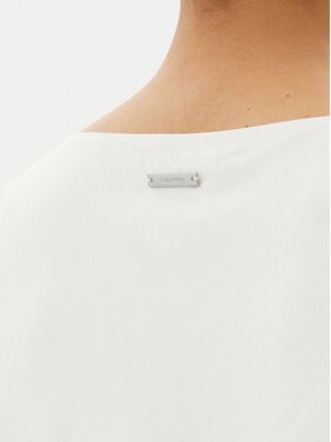 Calvin Klein Sukienka letnia K20K208355 Biały Regular Fit