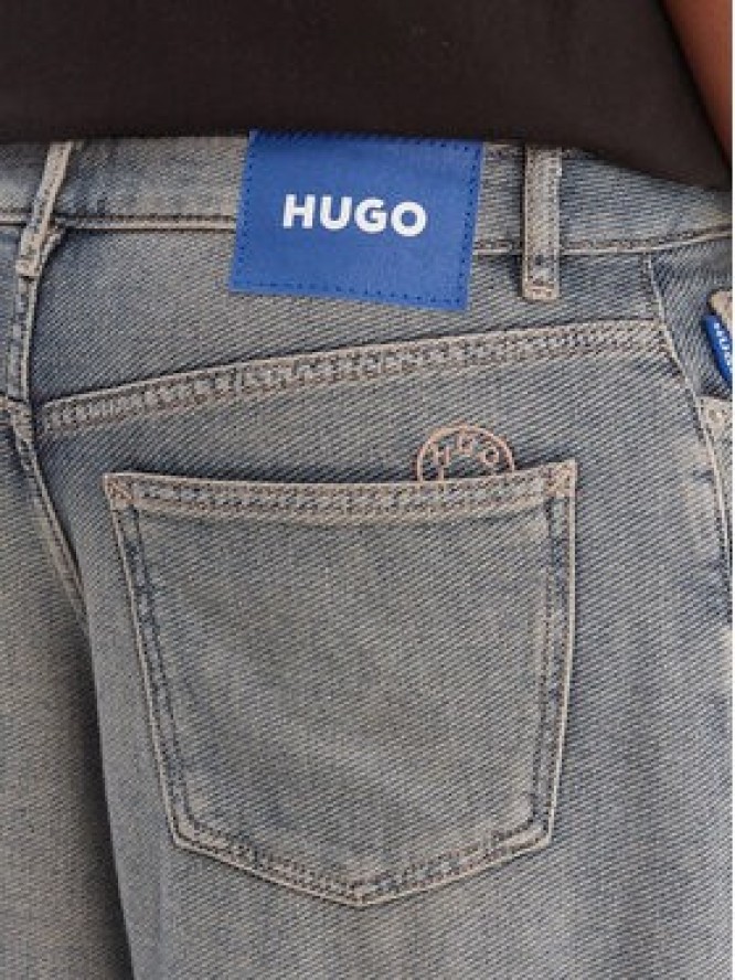 HUGO Jeansy Gobana 50554071 Niebieski Regular Fit