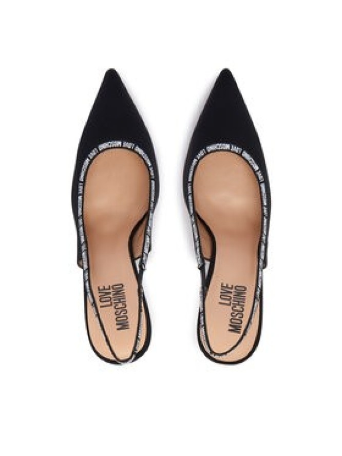 LOVE MOSCHINO Szpilki JA10429G1PIM0000 Czarny