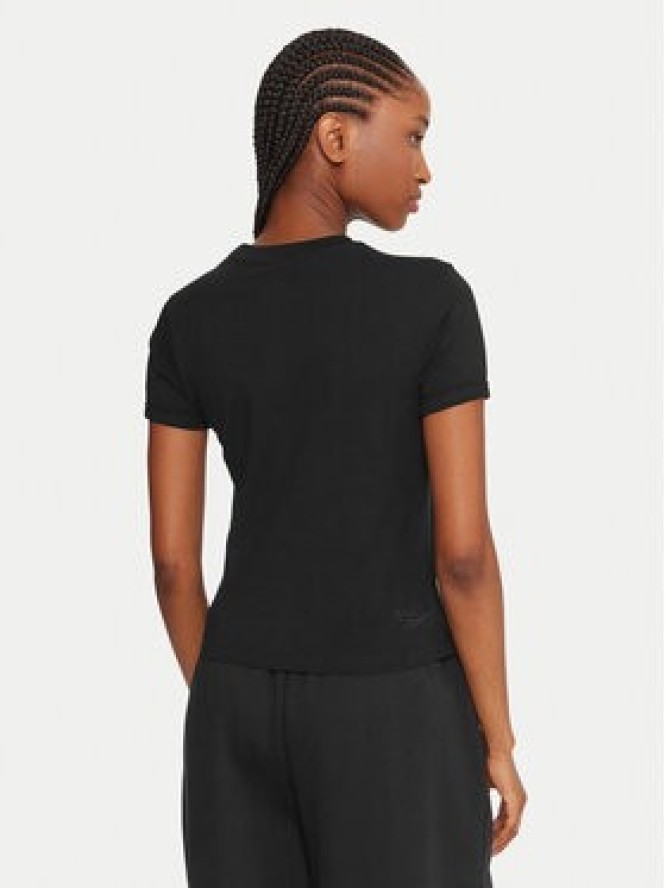 Reebok T-Shirt RK25309CCW Czarny Slim Fit