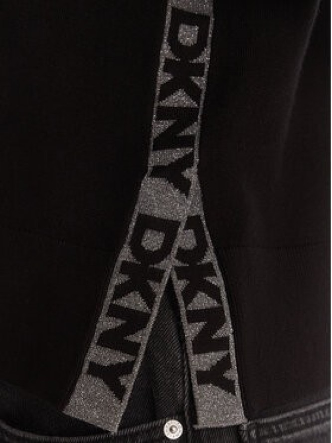 DKNY Sweter P5MSLJ92 Czarny Regular Fit