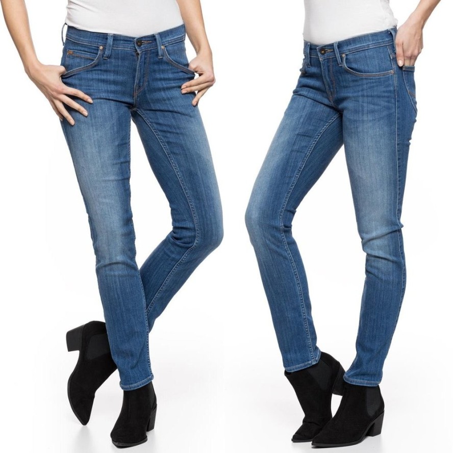 SPODNIE DAMSKIE LEE JADE BLUE MONDAY L331PFVJ