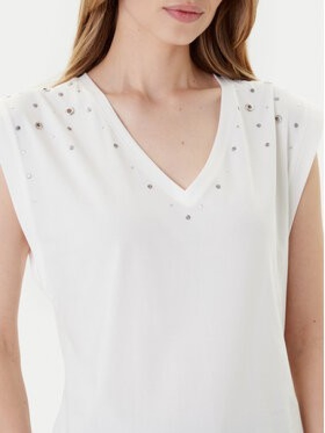 Morgan Bluzka 252-DCLO Biały Regular Fit