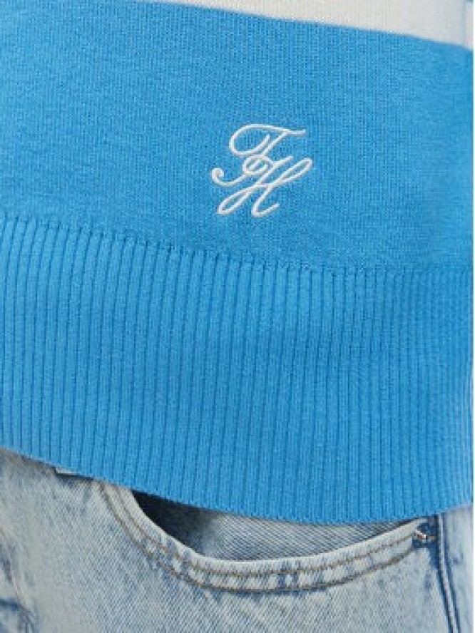 Tommy Hilfiger Kardigan WW0WW49617 Niebieski Regular Fit