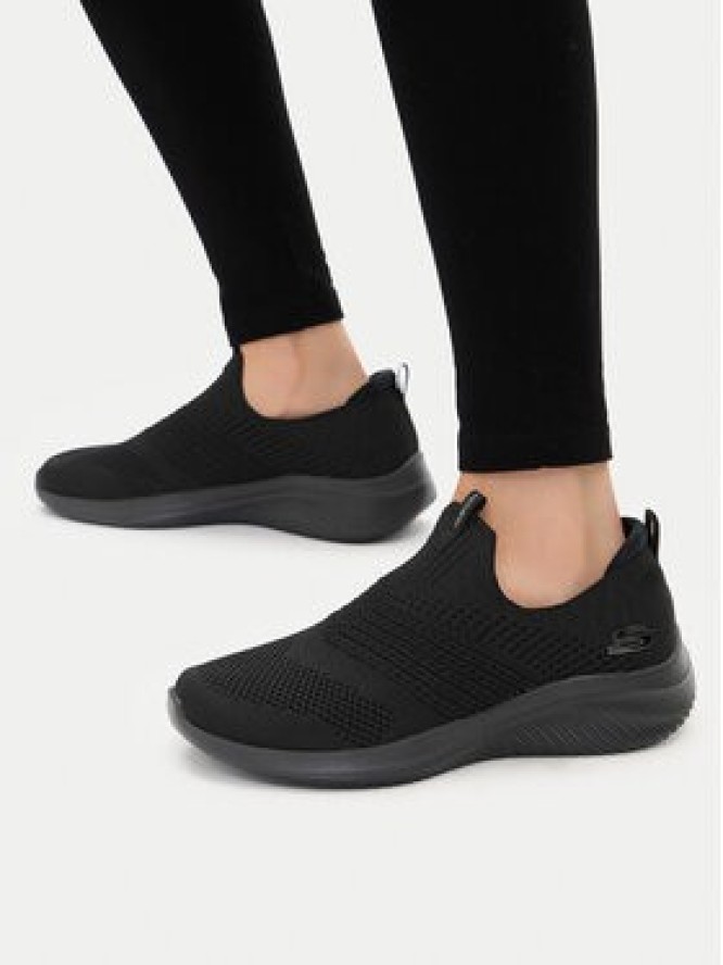 Skechers Sneakersy Ultra Flex 3.0-Classy Charm 149855/BBK Czarny