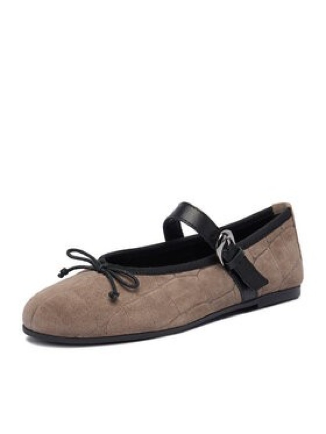 GINO ROSSI Baleriny C-24546LCP-DILETTA Szary