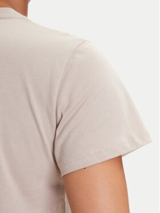 Liu Jo Sport T-Shirt TF5162 JS923 Beżowy Regular Fit