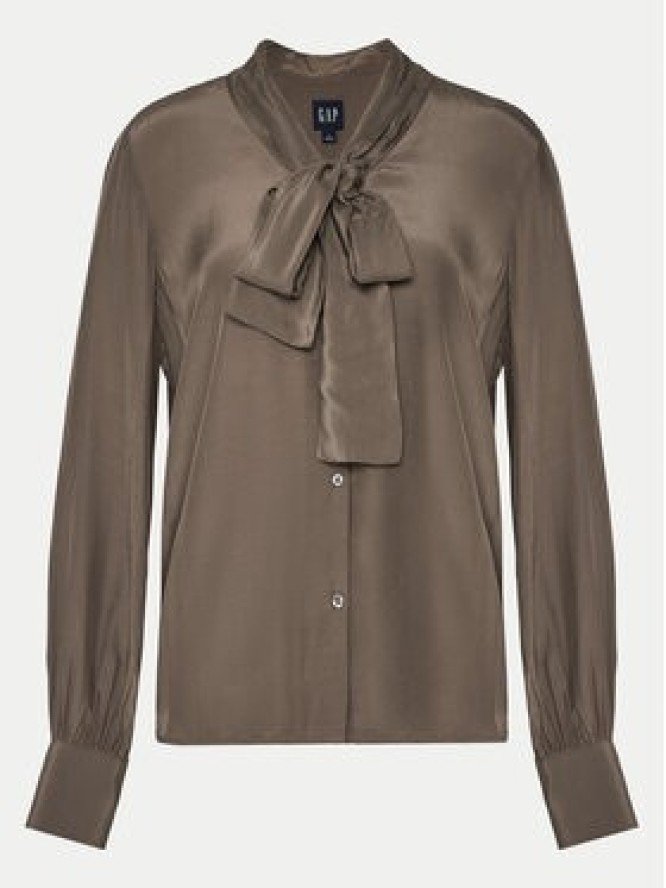 Gap Bluzka 618636-00 Brązowy Regular Fit
