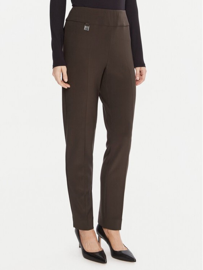 Joseph Ribkoff Spodnie materiałowe 144092F25 Brązowy Slim Fit