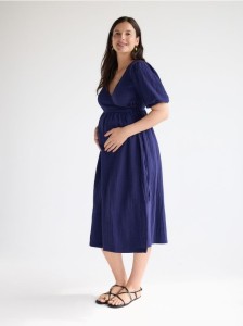 Sukienka maxi - granatowy