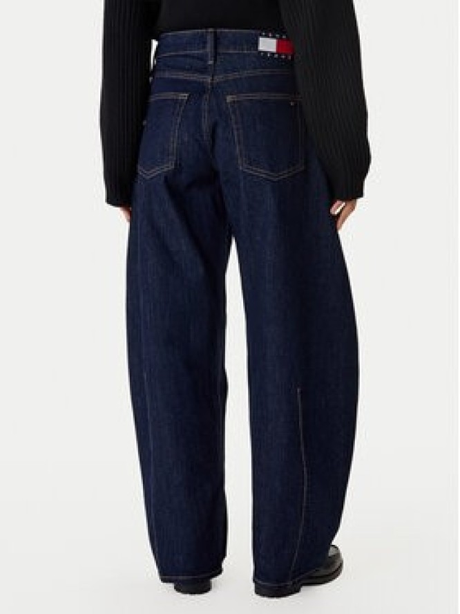 Tommy Jeans Jeansy Ella DW0DW22617 Granatowy Barrel Fit