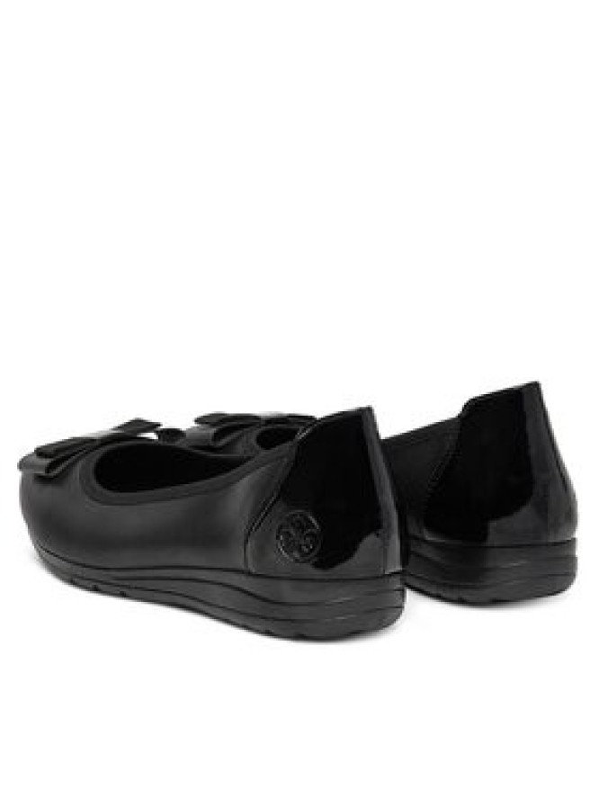 Rieker Półbuty L9366-00 Czarny