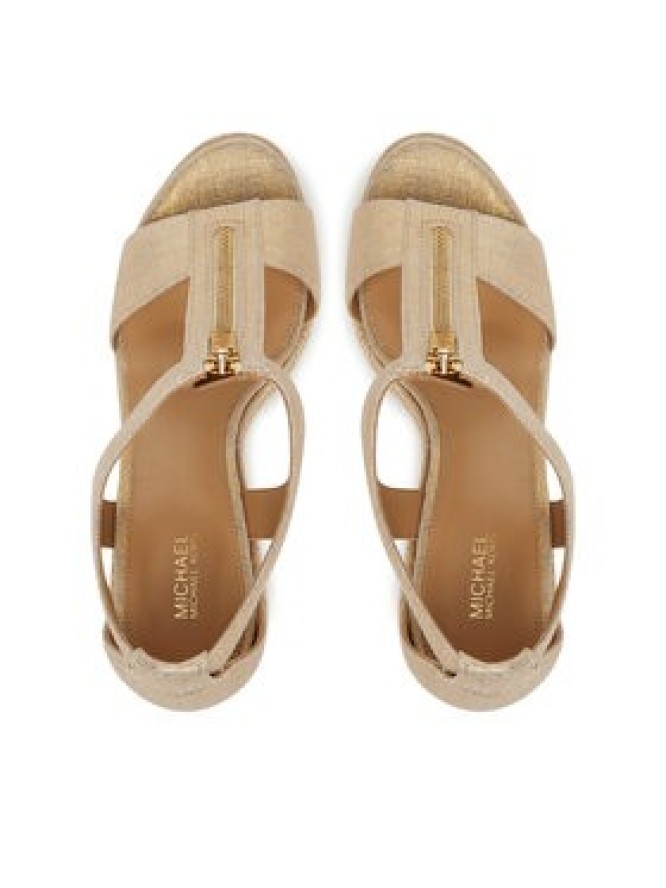 MICHAEL Michael Kors Espadryle Berkley 40S4BRMS9D Złoty