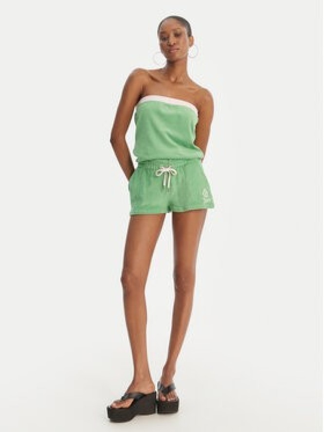 Juicy Couture Kombinezon Applique Terry JCWFP126316 Zielony Regular Fit