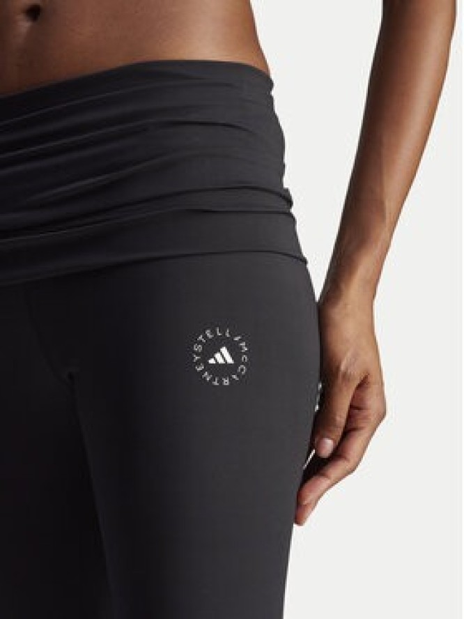 adidas by Stella McCartney Legginsy TrueStrength IW0515 Czarny Regular Fit