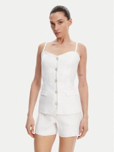 Guess Top W5GH0L WH5L2 Biały Regular Fit