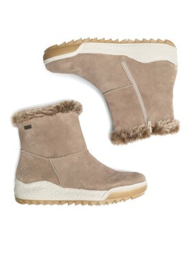 Rieker Śniegowce Y4780-64 Beżowy