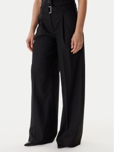 Guess Spodnie palazzo W5BB13 W2422 Czarny Regular Fit