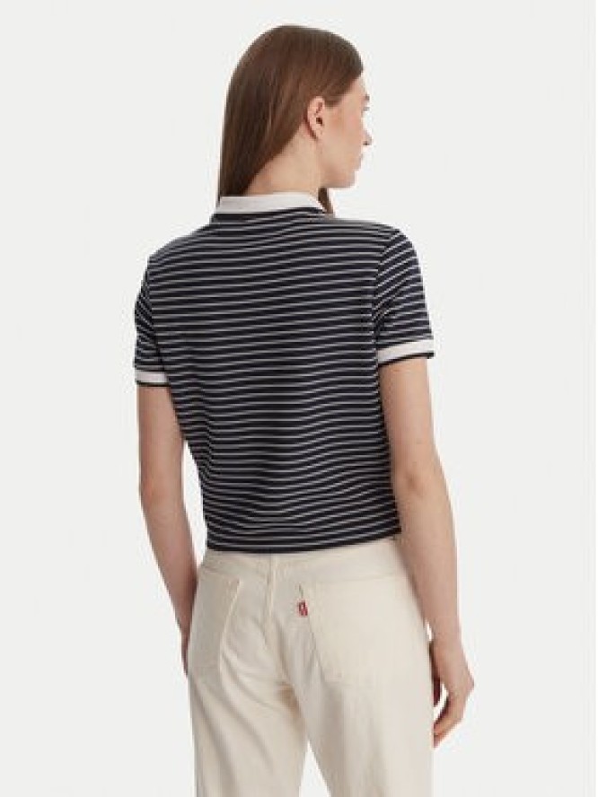 Guess Polo W6GP17 K2946 Granatowy Regular Fit