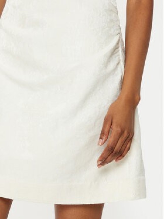 IVY OAK Sukienka koktajlowa Nissa IO117654 Écru Slim Fit