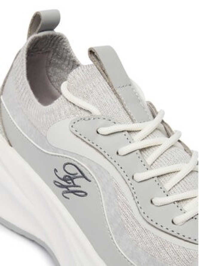 Tommy Hilfiger Sneakersy TH Wave Runner FW0FW09484 Szary