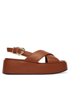 LOVE MOSCHINO Sandały JA16137I0OIA0200 Brązowy