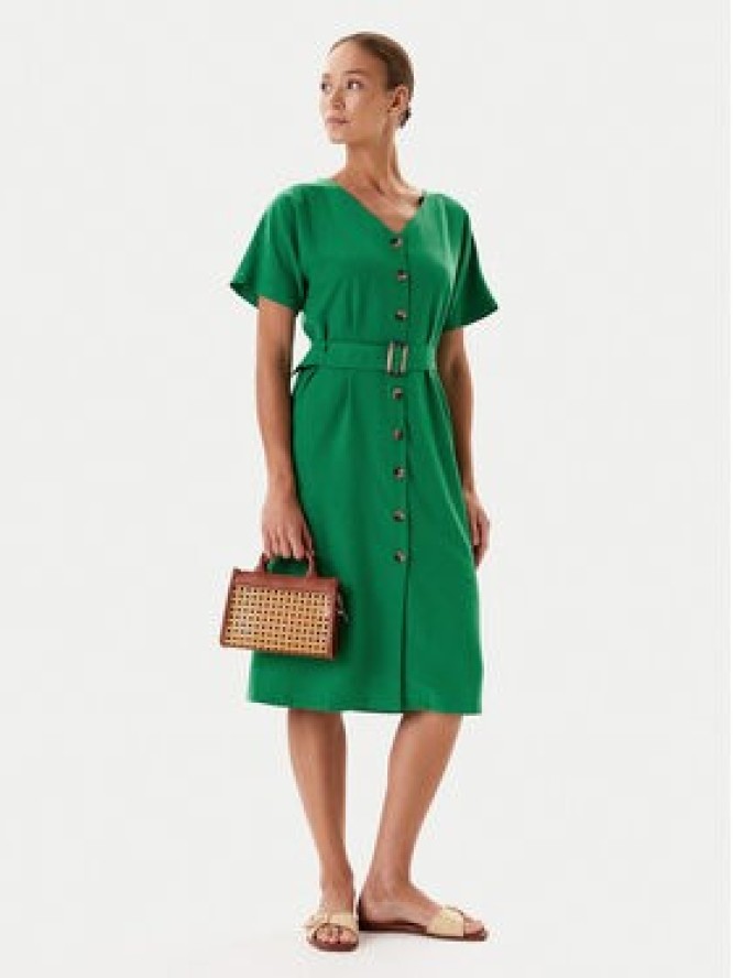 Tatuum Sukienka letnia Loria T2543.193 Zielony Regular Fit