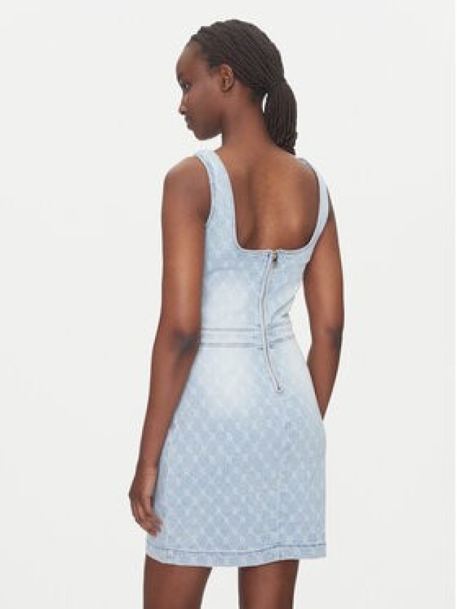 Gaudi Sukienka jeansowa 511BD16001 Niebieski Slim Fit