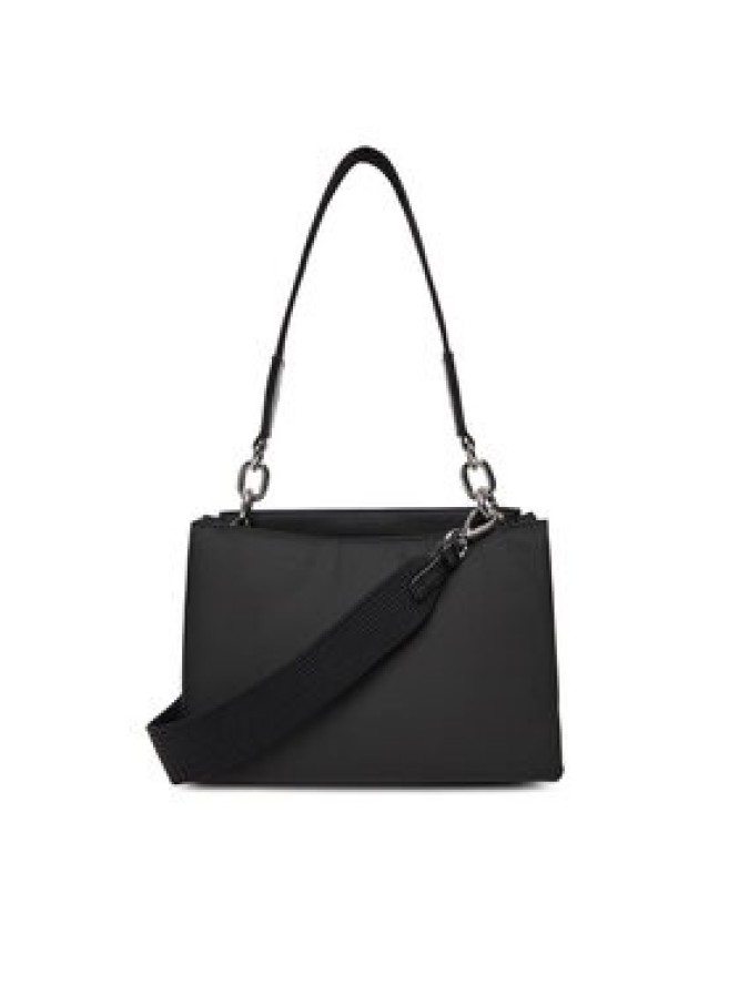 Tommy Hilfiger Torebka Th Her Med Satchel Nylon Sv AW0AW18200 Czarny