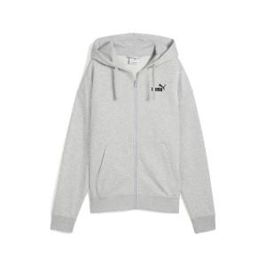 Damska rozpinana bluza z kapturem i małym logo ESS Comfort PUMA
