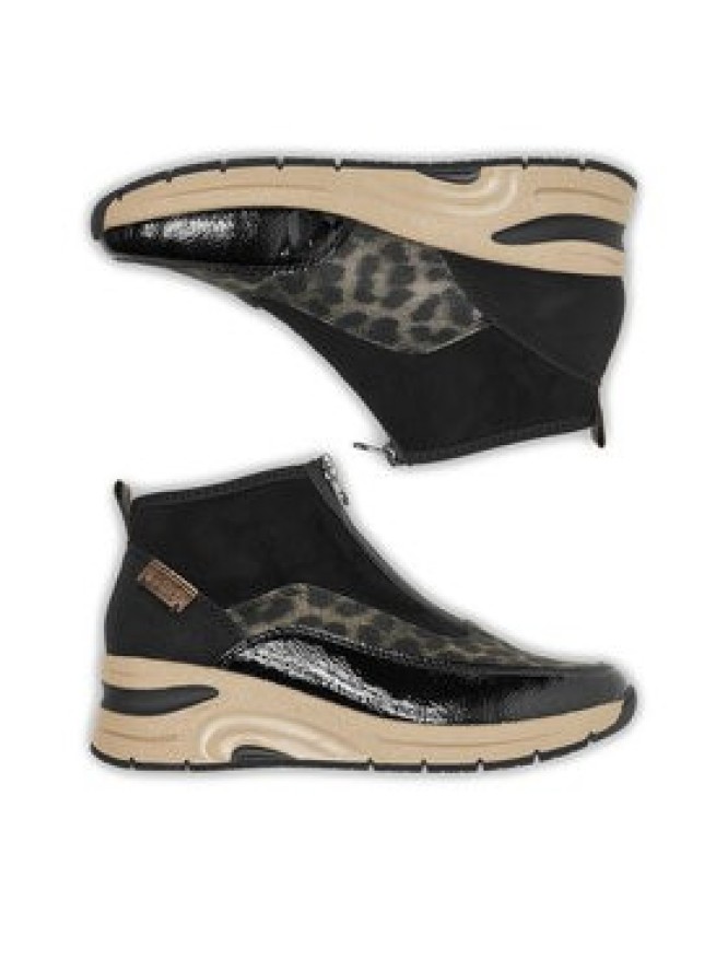 Rieker Botki N9362-00 Czarny