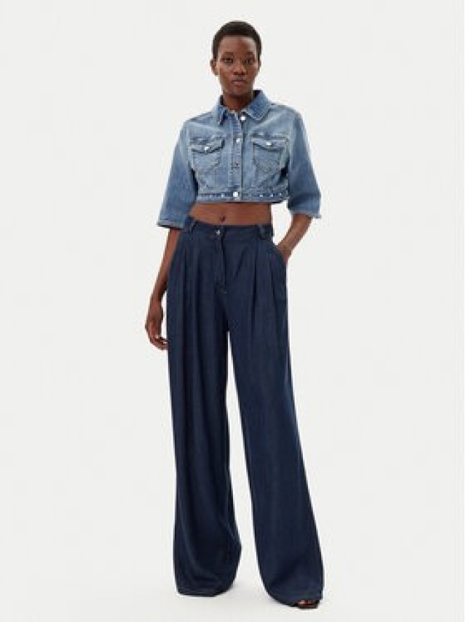 Liu Jo Kurtka jeansowa UA5077 D4615 Niebieski Regular Fit