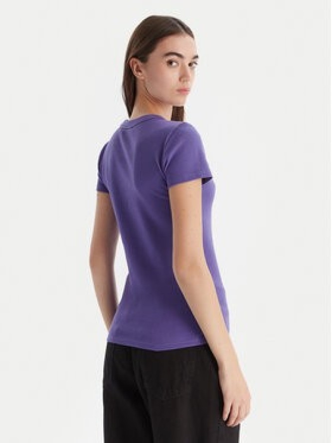 HUGO T-Shirt Easy 50523924 Fioletowy Slim Fit