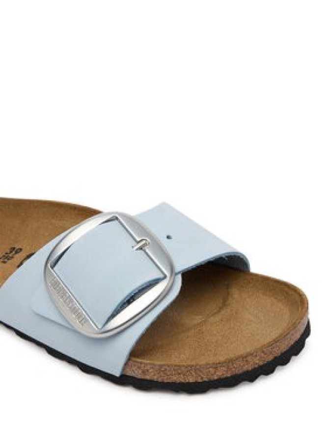 Birkenstock Klapki Madrid Big Buckle 1031798 Błękitny