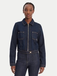 Guess Kurtka jeansowa W6RN76 D6881 Granatowy Regular Fit