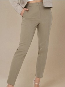 Spodnie z kantem - zielony