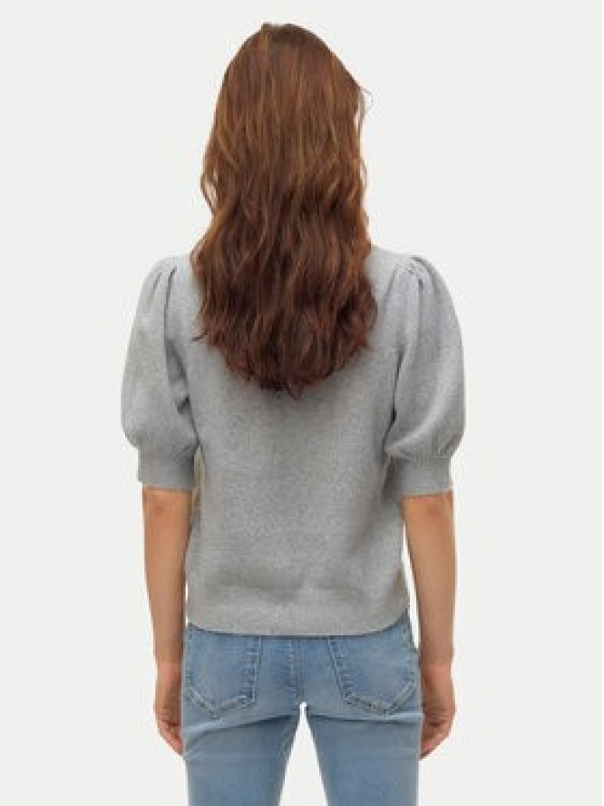 Vero Moda Sweter Doffy 10278313 Szary Regular Fit
