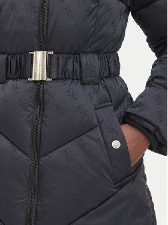 Guess Kurtka zimowa W6BL50 W4144 Czarny Regular Fit